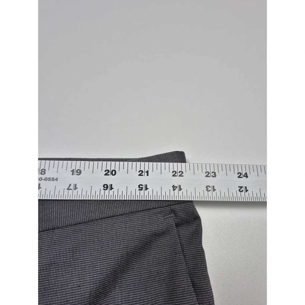 Banana Republic Dress Pants Mens 44x32 Gray Slim Fit Non Iron Stretch Cotton